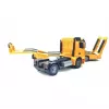 Double E escala 1/20 RC Mercedes-Benz Arocs semirreboque de plataforma montado