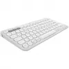Conjunto Logitech Pebble 2 Combo, branco, sem fios, alemão, 920-012204