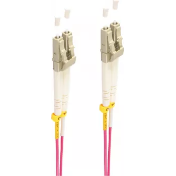 shiverpeaks BS77927/4. Comprimento do cabo: 15 m, Tipo de fibra: OM4, Ligação 1: LC, Ligação 2: LC, Diâmetro do núcleo: 50 µm, Full duplex, Cor do cabo: violeta (BS77927/4)
