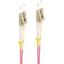 shiverpeaks BS77927/4. Comprimento do cabo: 15 m, Tipo de fibra: OM4, Ligação 1: LC, Ligação 2: LC, Diâmetro do núcleo: 50 µm, Full duplex, Cor do cabo: violeta (BS77927/4)
