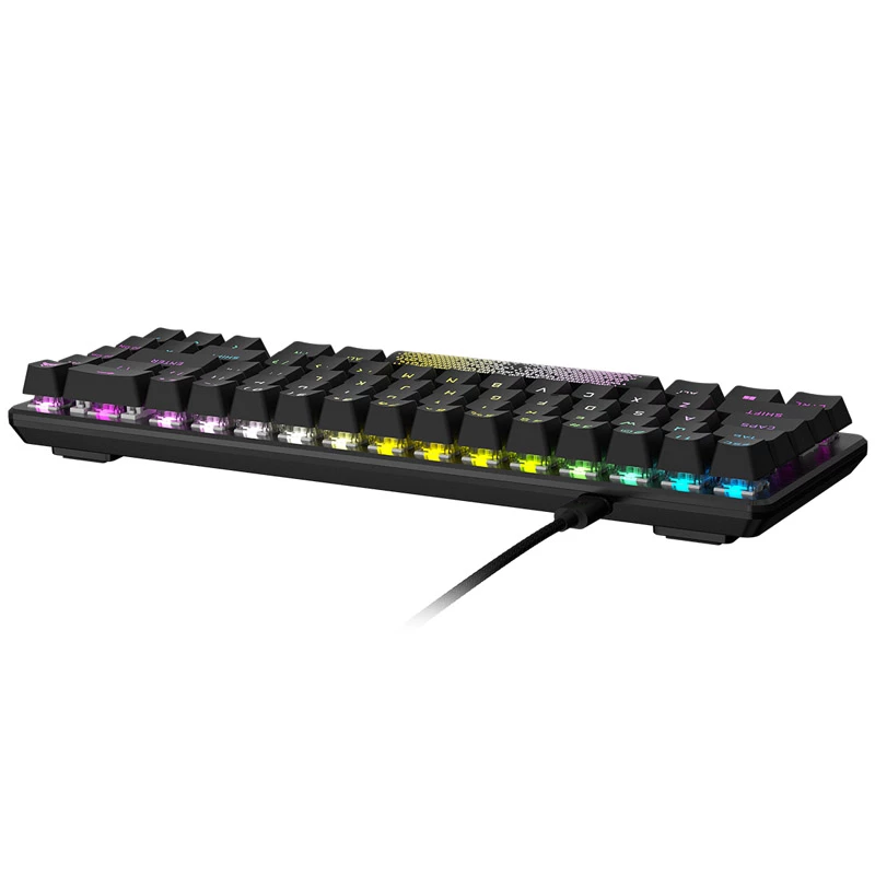 Teclado Corsair K65 PRO MINI Gaming USB QWERTZ alemão preto