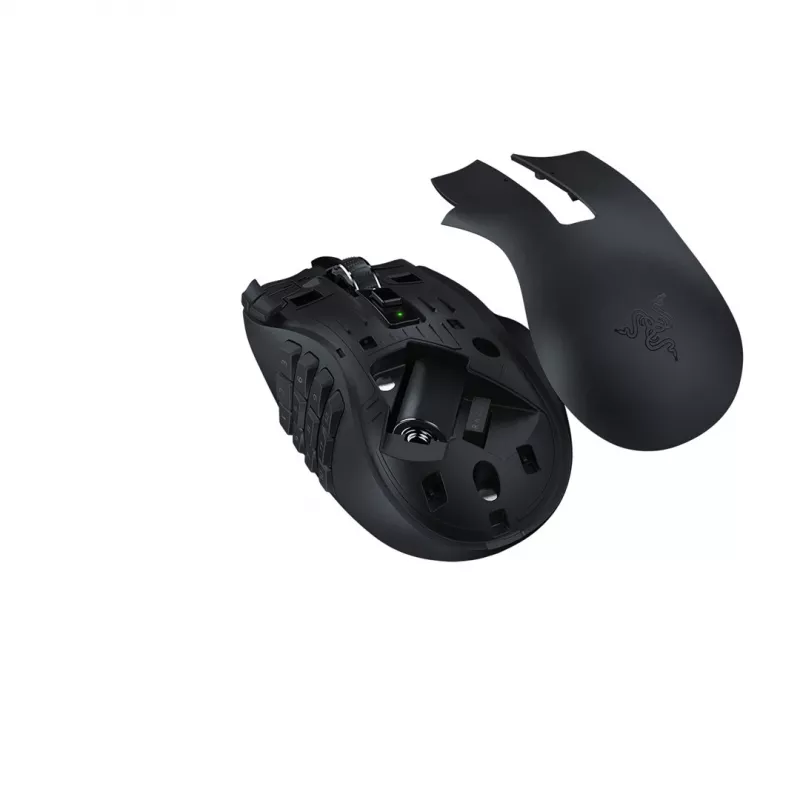 Razer Naga V2 HyperSpeed rato gaming sem fios, preto