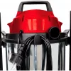 Einhell TC-VC 1812 S aspirador de sólidos e líquidos, 1250 W, vermelho