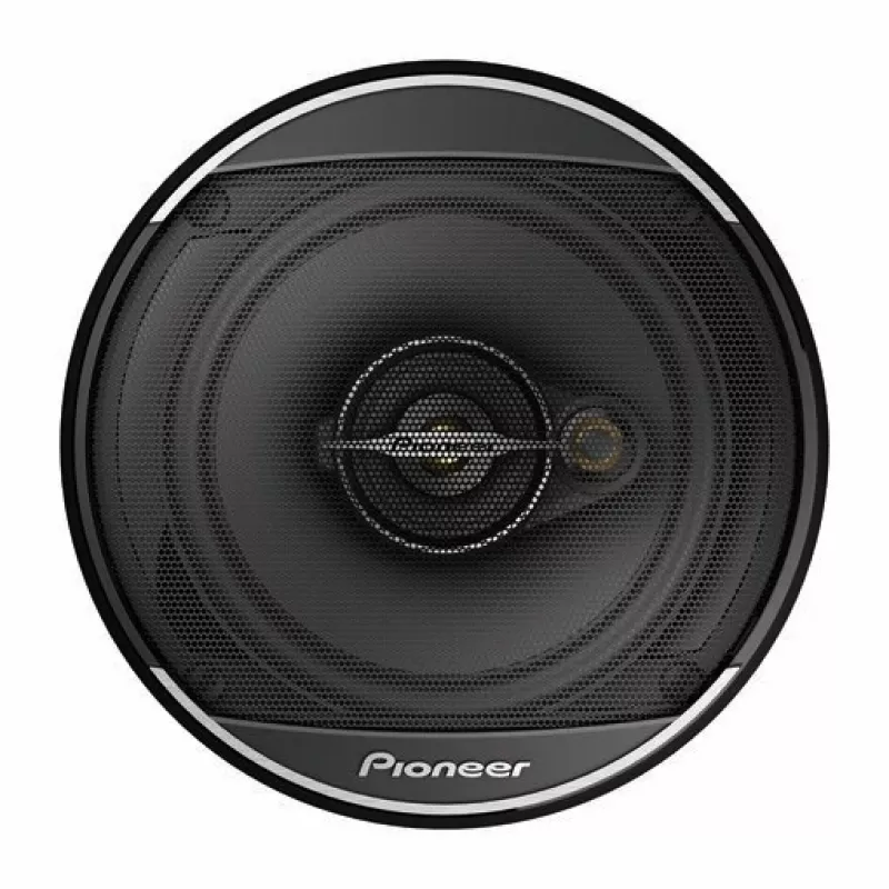 Pioneer TS-A1371F. Tipo de altifalante: 3 vias, potência de pico: 300 W, potência nominal: 50 W. Profundidade de montagem: 5,4 cm, diâmetro do woofer: 13,3 cm, tweeter