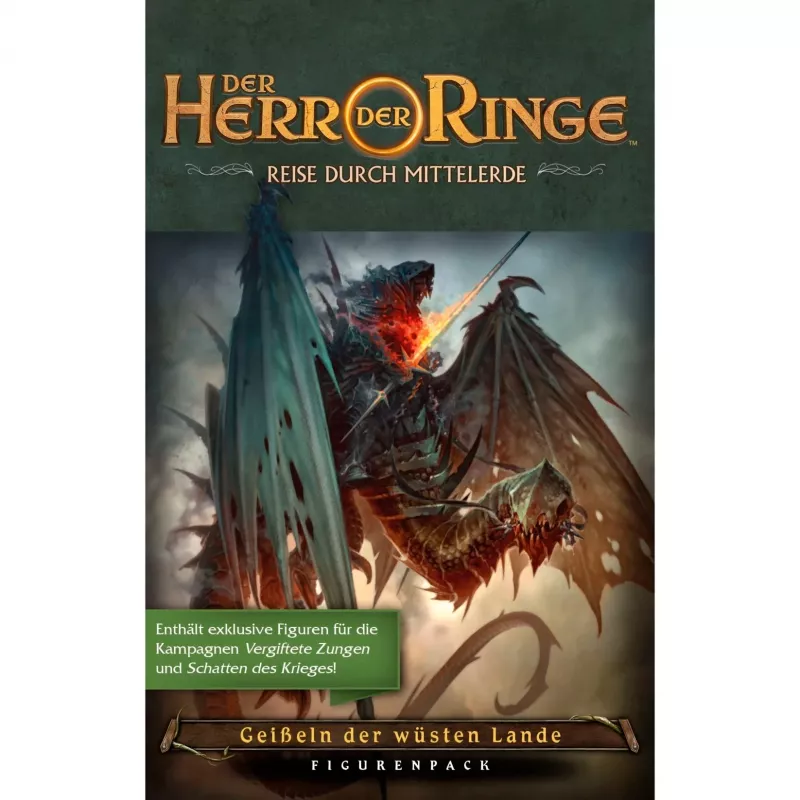 Asmodee O Senhor dos Anéis: Viagens na Terra Média - Expansão Flagelos das Terras Ermas