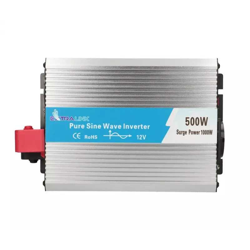 Conversor de tensão Extralink OPIP-500W 12V 500W onda sinusoidal pura