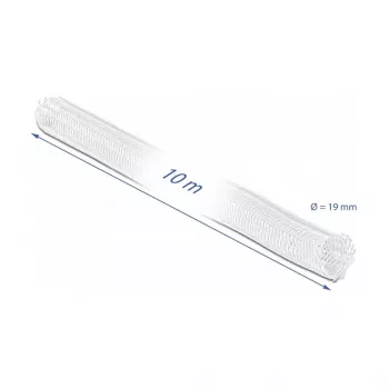 Manga trançada DeLOCK 20819 10 m x 19 mm branco