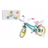 Bicicleta infantil Toimsa TOI1698 16 polegadas com gráficos Peppa Pig, adequada para idade 3–6