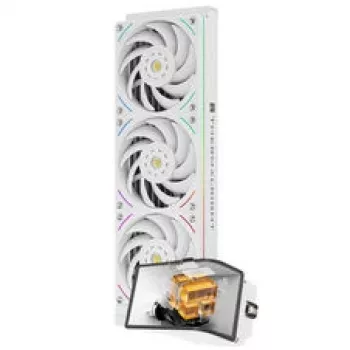 Refrigeração líquida AiO Thermalright Wonder Vision 360 UB ARGB, ARGB, ecrã OLED de 6,67” – 360 mm, branca (WONDER VISION 360 UB AWONDER VISION 360 UB ARGB branca)