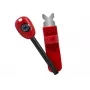 Bússola de sobrevivência BCB CN340 — bússola compacta com mostrador luminoso, punho de plástico, 110 mm, 47 g, vermelha