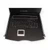 VALUE 26.99.0190 Consola KVM de 19 polegadas, 8 portas, USB, disposição do Reino Unido