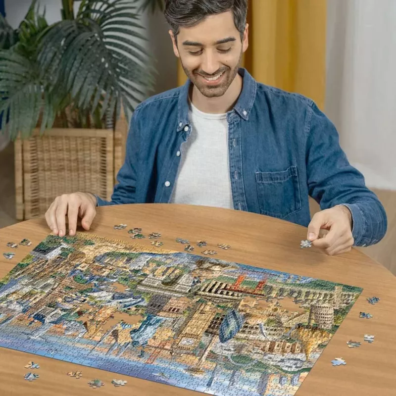 Puzzle Monumentos do Mundo (1000 peças)