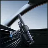 Suporte para automóvel usams ZJ085 preto — suporte para smartphone para veículo, pinça ajustável