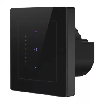 Interruptor de estore inteligente Avatto CS20-EU-B com controlo tátil WiFi para estores e persianas