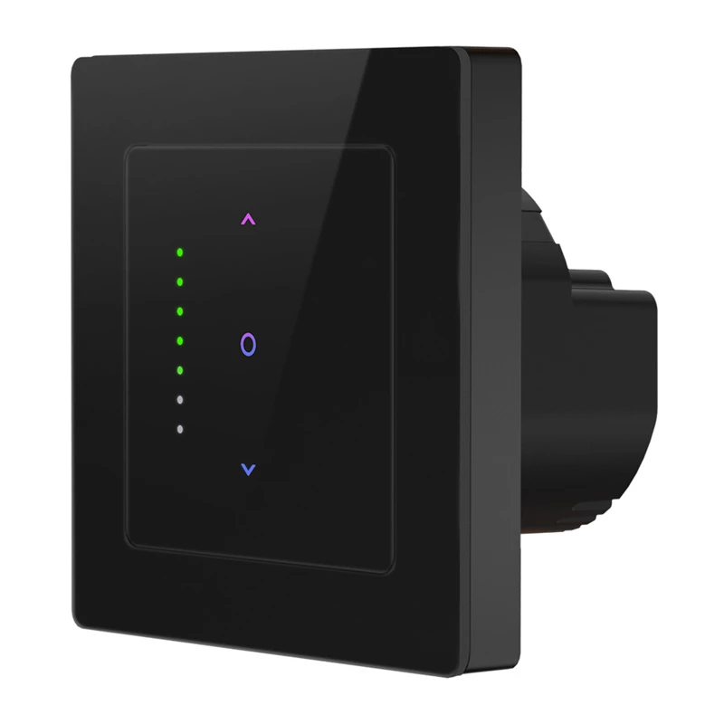Interruptor de estore inteligente Avatto CS20-EU-B com controlo tátil WiFi para estores e persianas