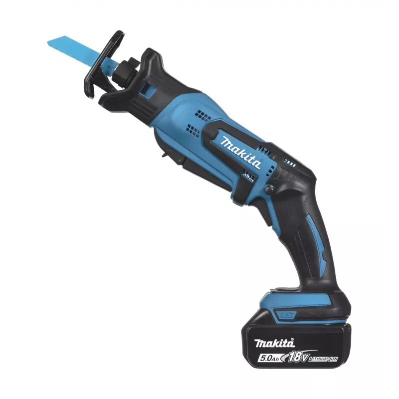 Serra sabre Makita DJR183RTJ preto, azul 3000 spm