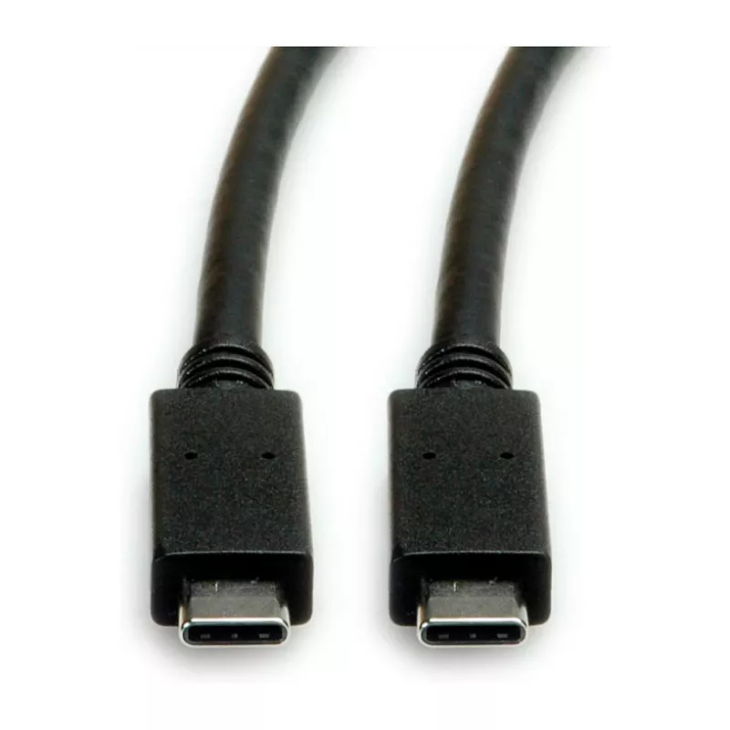 Cabo USB ROLINE 11.02.9057 USB 3.2 Gen 2 1 m USB C preto