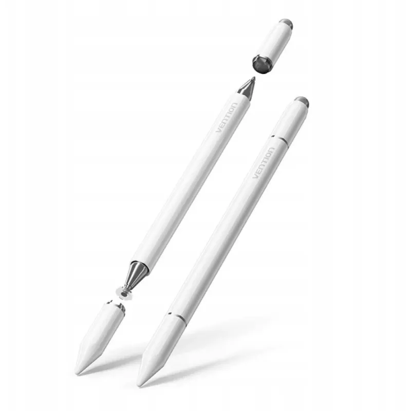 Stylus Vention KQLW0 3-em-1 magnético liga de alumínio, branco, 18,2 g