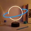 Lâmpada LED decorativa Manta SNL38BLT Style Neon Lights planeta