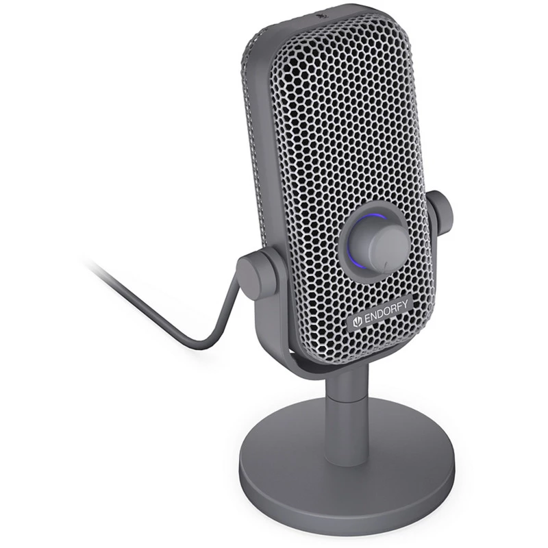 Microfone ENDORFY Solum Voice S Alt Gray EY1B024 com ligação USB