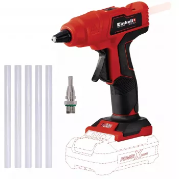 Pistola de cola quente Einhell 4522200 preto vermelho