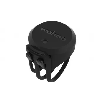 Sensor de velocidade/cadência Wahoo WAHOO TRACKR — sem fios, resistente à água IPX7, pilha CR2032, 35×32×18 mm, 13 g