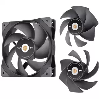 Thermaltake SWAFAN GT12 Ventoinha para Caixa 120mm - Preto