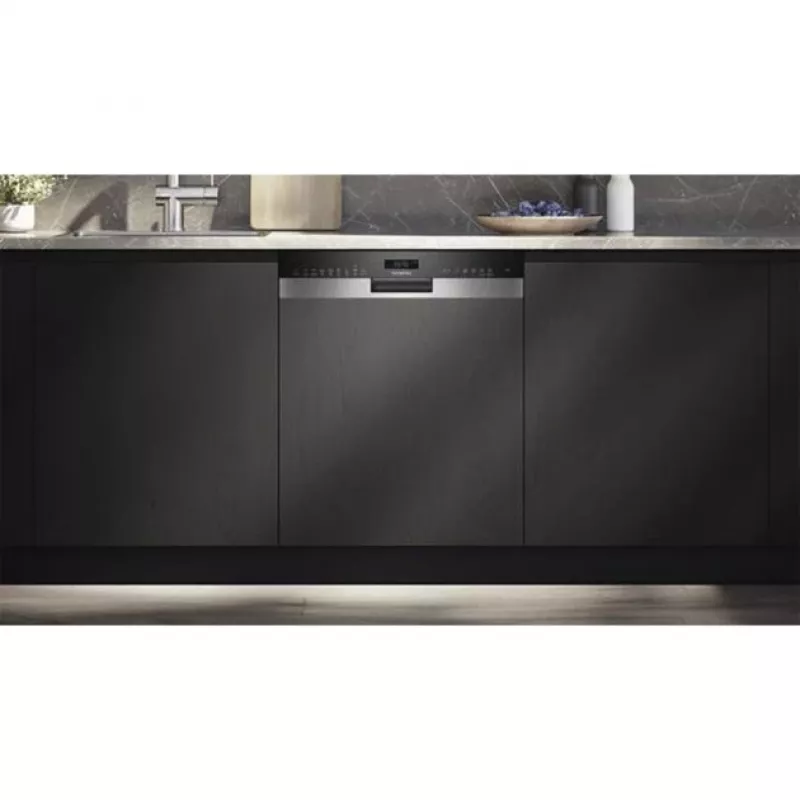 Máquina de lavar loiça Siemens iQ500 SN55ES12CE semi-integrada 14 conjuntos de louça