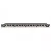 Patch Panel Digitus CAT 6 Class E High Density blindado preto