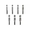 Conjunto de chaves de fendas DeLOCK 90551 8 peças sextavado exterior fenda oca 2,5 - 5,5 mm