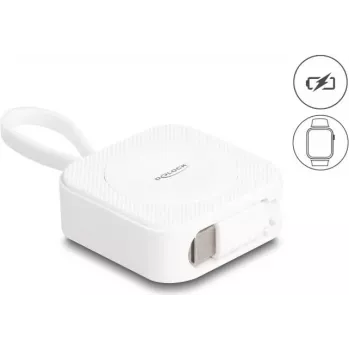 Carregador DeLOCK 83023 smartwatch USB sem fios interior 5V