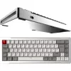 Raijintek MGA-68 teclado gaming, switches Hejin Magnetic Yellow, disposição DE, prateado