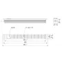 Unidade de distribuição de energia GEMBIRD EG-PDU-10C132C19 — 10x tomadas C13, rack 1HE, entrada C19 16A, cabo de 2 m, 3500 W