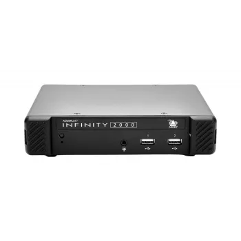 Recetor extensor KVM Adder AdderLink INFINITY 2122 para dois monitores, duas portas SFP