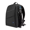 Mochila Puluz PU5011B impermeável preta — bolsa para câmara/acessórios, mochila de proteção compacta