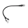 Cabo de rede LANBERG PCU5-10CC-0025-BK RJ-45 Cat5e U/UTP 0,25 m preto