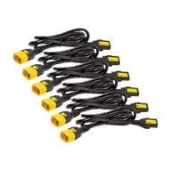 Cabo de alimentação APC AP8704S-WW preto 1,2 m C13 C14 conector fêmea