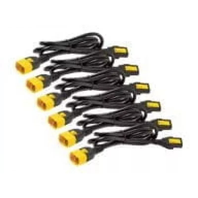 Cabo de alimentação APC AP8704S-WW preto 1,2 m C13 C14 conector fêmea