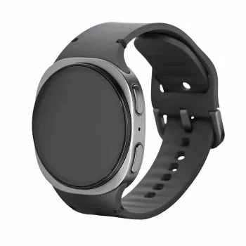 Samsung Galaxy Watch 8 3,3 cm (1,3 polegadas) AMOLED 40 mm digital 438 x 438 pixels ecrã tátil 4G grafite Wi-Fi GPS (satélite)