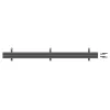 Suporte EDBAK VWMB2200 para placas de menu, carga máx. 200 kg, preto