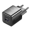 Carregador rápido de parede Vention FEQB0-EU 30W, 1x USB-C, preto — para smartphone, tablet, smartwatch, auscultadores