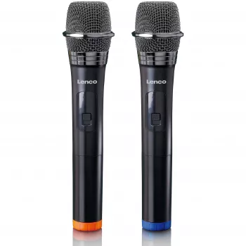 Microfone de palco Lenco MCW-020BK