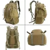 Mochila tática militar Extralink 30L - mochila de viagem e exterior militar para homem
