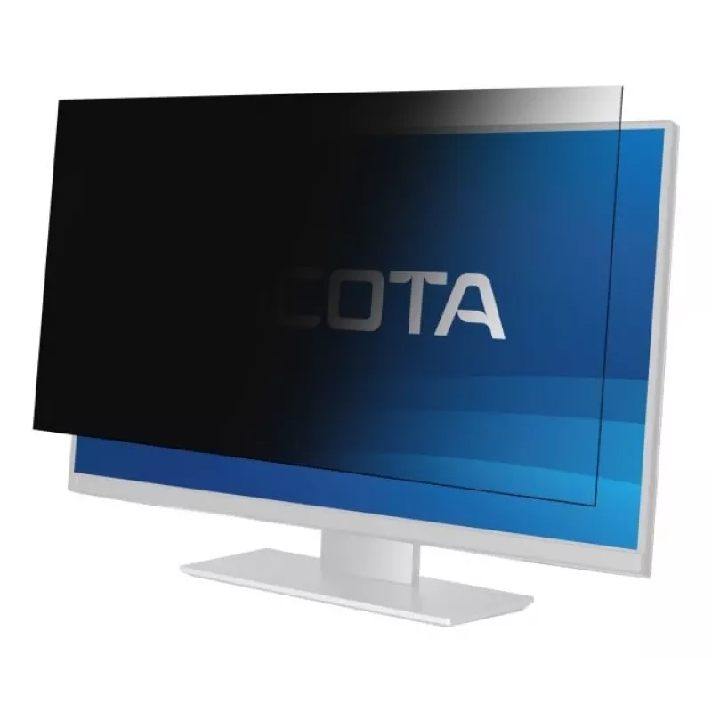 Dicota - filtro de privacidade para ecrãs - 2 vias - removível - magnético - preto - para Dell P2422H, P2422HA, P2422HE (D80271-2MG)