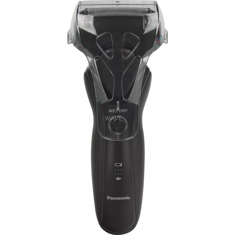 Máquina de barbear elétrica recarregável Panasonic ES-RT37-K503 aço inoxidável