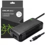 Carregador QOLTEC 36V–42V 4A para bicicleta elétrica, ficha DC 5,5×2,1 mm