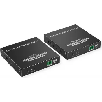 Extensor HDMI sobre IP VALUE 14.99.3568 4K 60 Hz, transmissão até 120 m