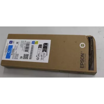 Cartucho de tinta Epson C13T11D240 XL Ciano — embalagem individual, compatível com WorkForce Pro WF‑C5890DWF / WF‑C5390DW, embalagem danificada