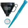 HAZET 198-1 - preto - azul - polipropileno (PP) - aço inoxidável - óleo de motor - combustível - 16,5 cm - 480 mm - 146 g