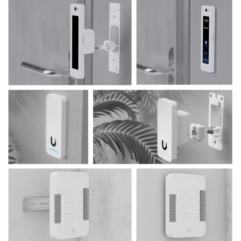 Ubiquiti G2 Starter Kit sistema profissional de controlo de acessos de segurança prateado